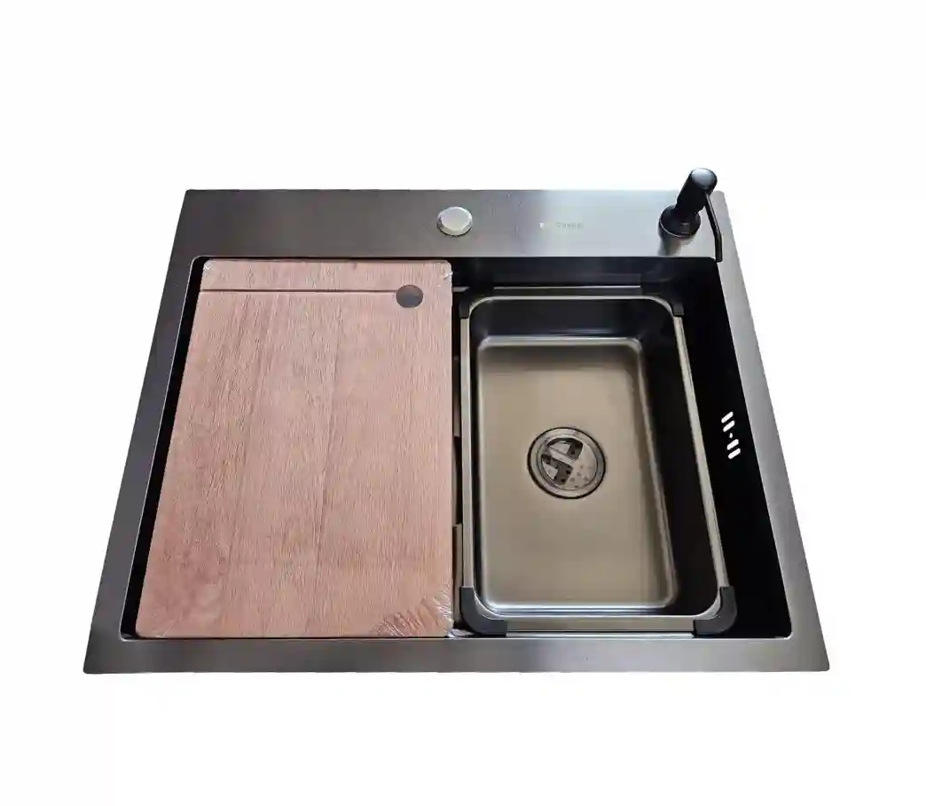 Chiuveta SanDonna  handamade HD6050 Negru VOR58536