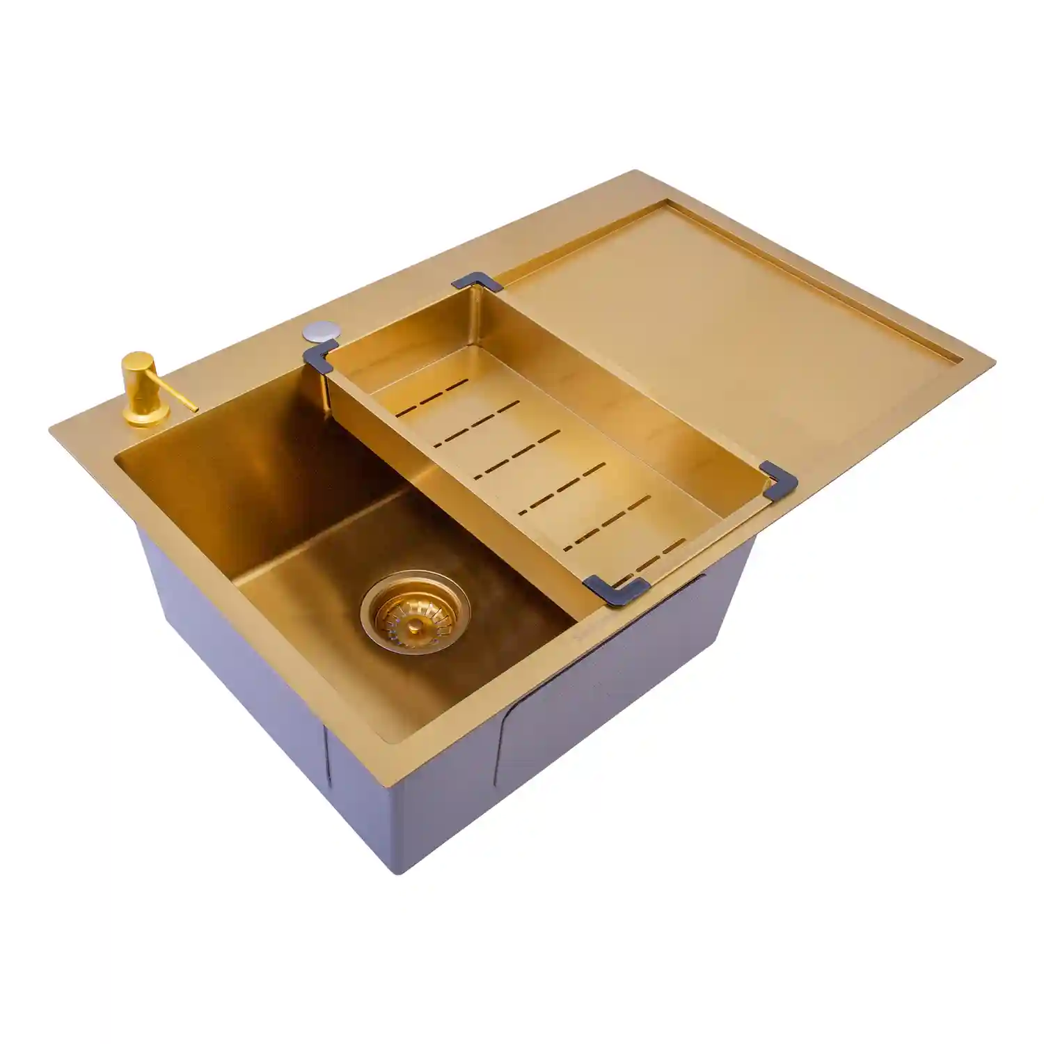 Chiuveta SanDonna  handamade HD7850 Auriu VOR57928