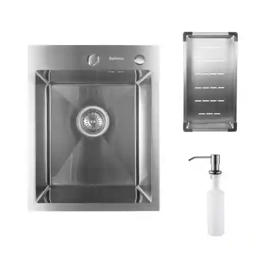 Chiuveta SanDonna  handamade HD4050 Crom satin VOR57917