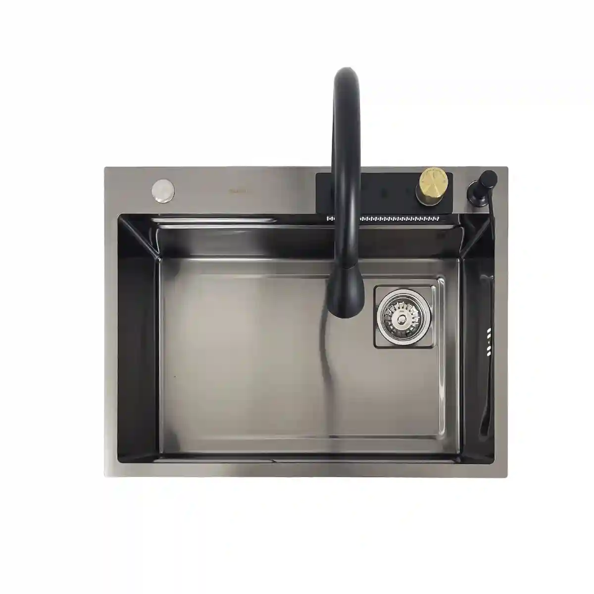 Chiuveta SanDonna  handamade HD6850 NEGRU VOR58102