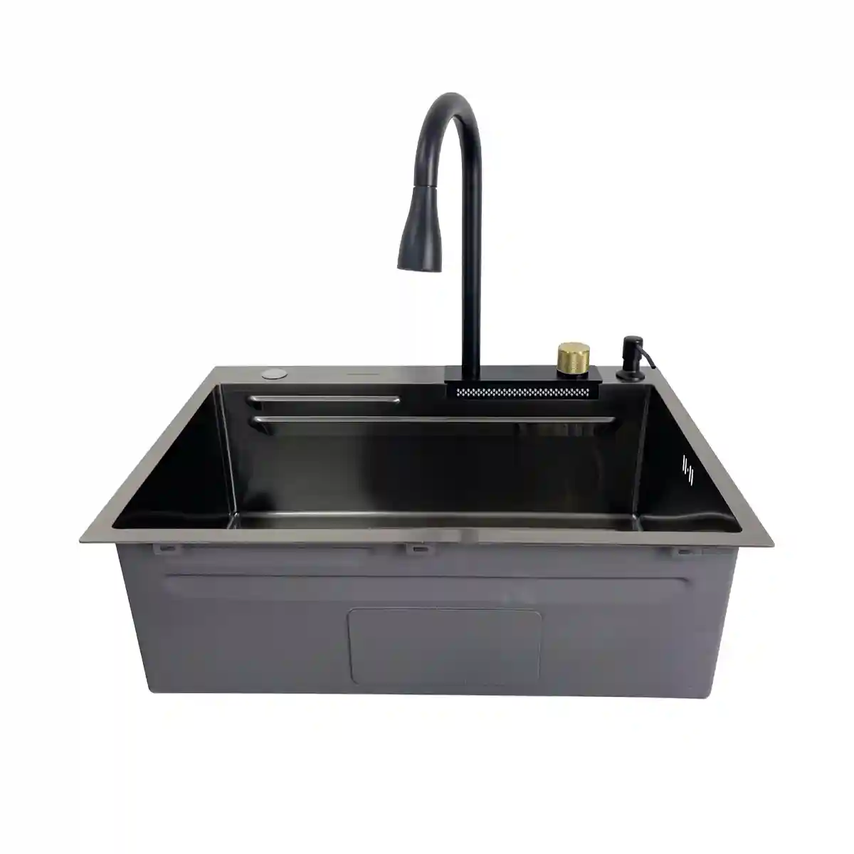 Chiuveta SanDonna  handamade HD6850 NEGRU VOR58102