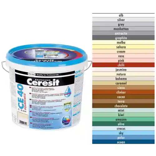 Fuga Ceresit CE 40 GRAPHITE 5kg 95470