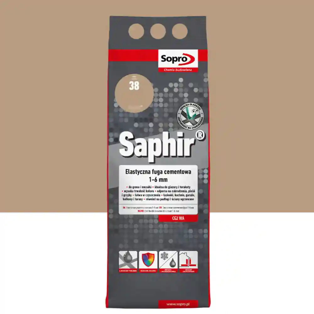 Fuga SOPRO Saphir Alubag 9520 caramel 38/ 2kg 153695