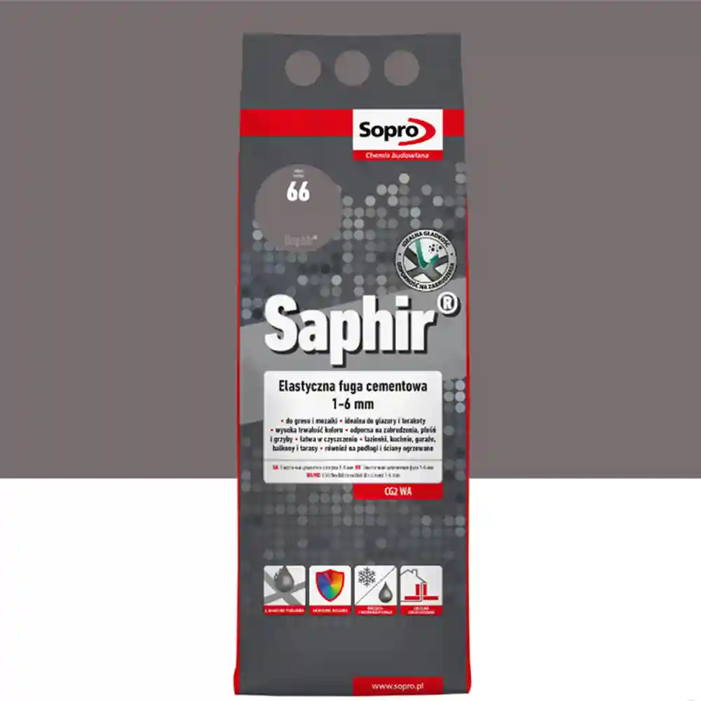 Fuga SOPRO Saphir Alubag 9523 antracit 66 4kg 153699