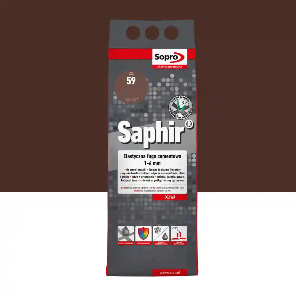 Fuga SOPRO Saphir Alubag 9522 maro bali 59 4kg 155959