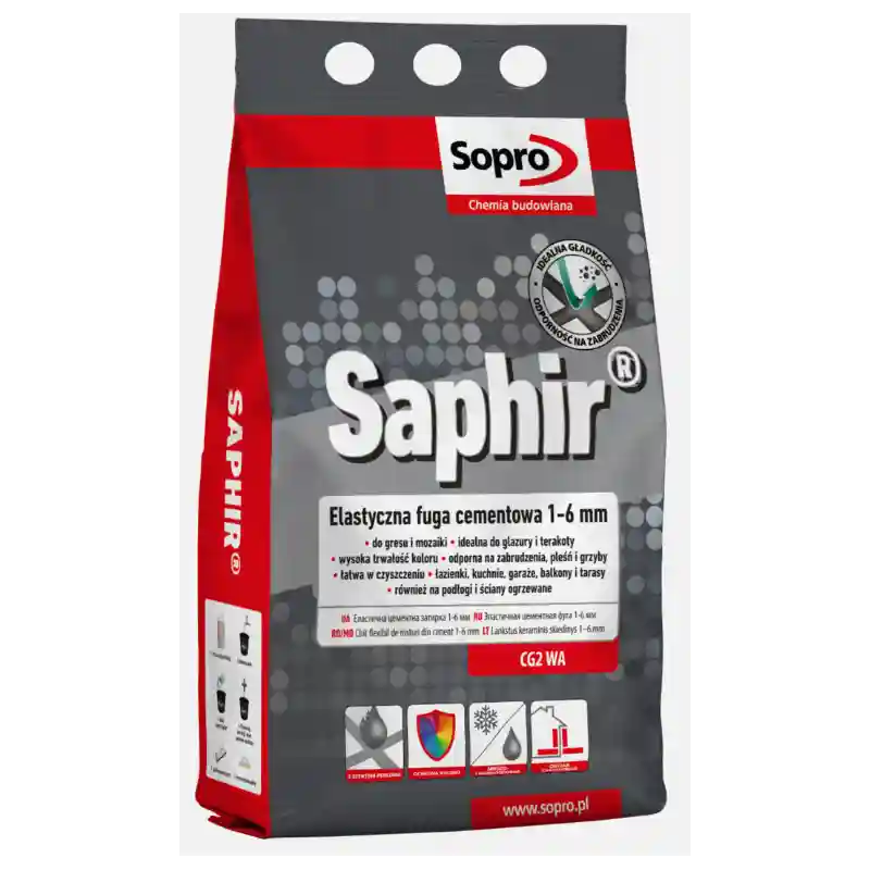 Fuga SOPRO Saphir Alubag 9528 umbra 58 4kg 155961