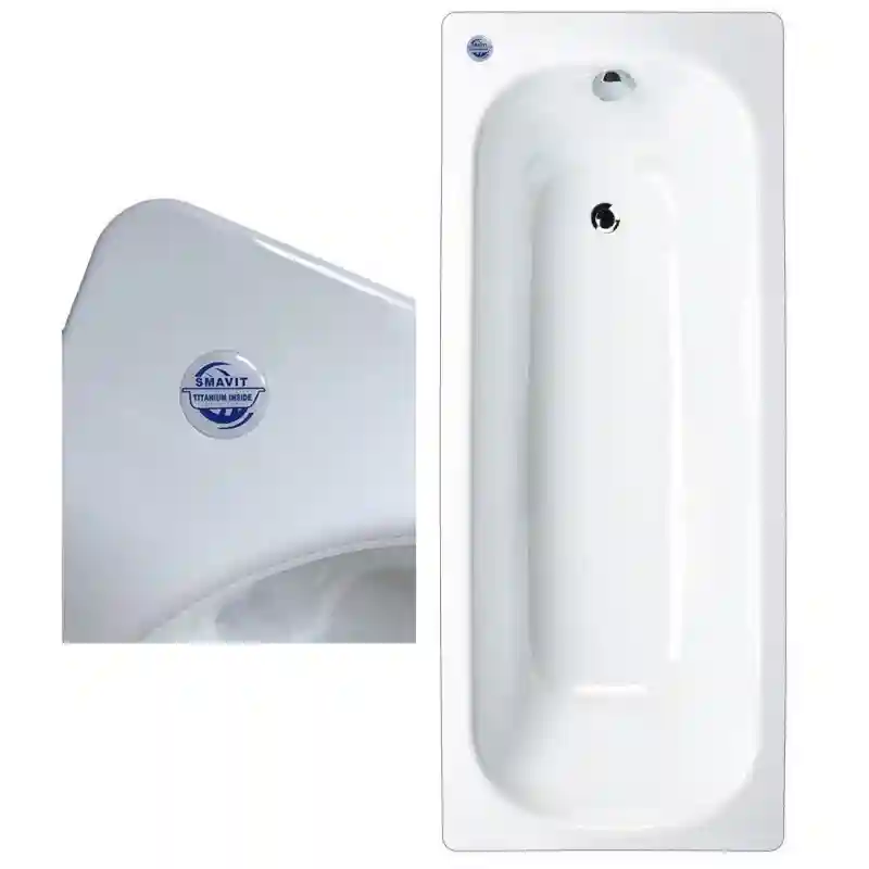 Cada de baie otel emaliat Titano  Bianco 170*70 VB AR