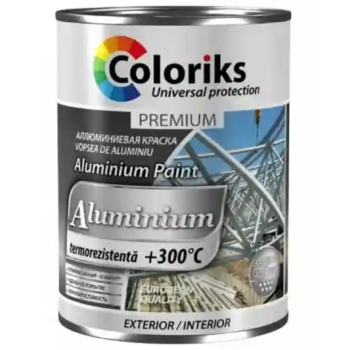 Термокраска акриловая алюминиевая 0.25l 3208