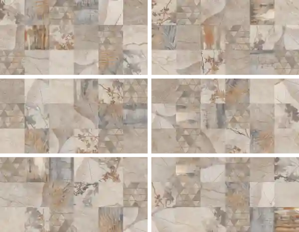 Armina Patchwork W/DEC M 30.8*60.8 NR Glossy 1/Epicentr 8.5 mm (48)