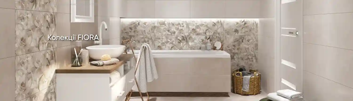 Fiora Flower W/DEC M 30.8*60.8 NR Saten 1/Epicentr 8.5 mm (48)