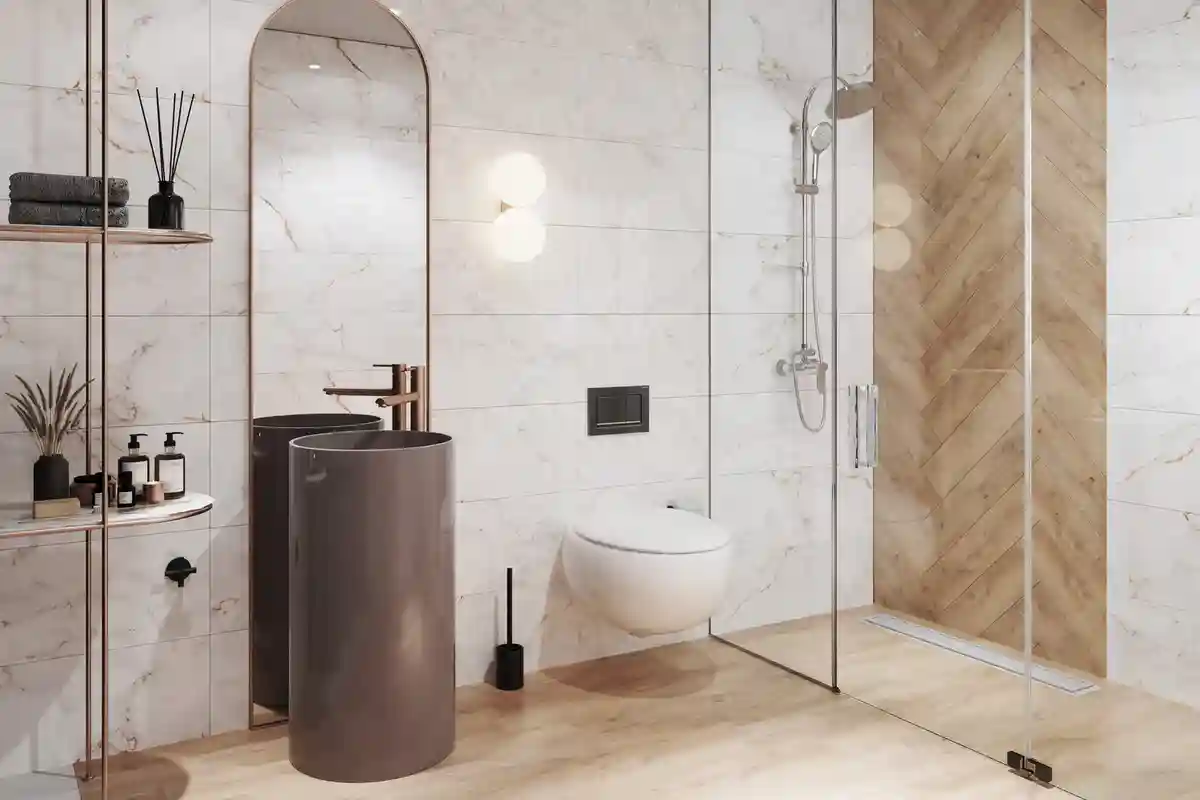 Palazzo White W M 30.8*60.8 NR Glossy 1/Epicentr 8.5 mm (72)