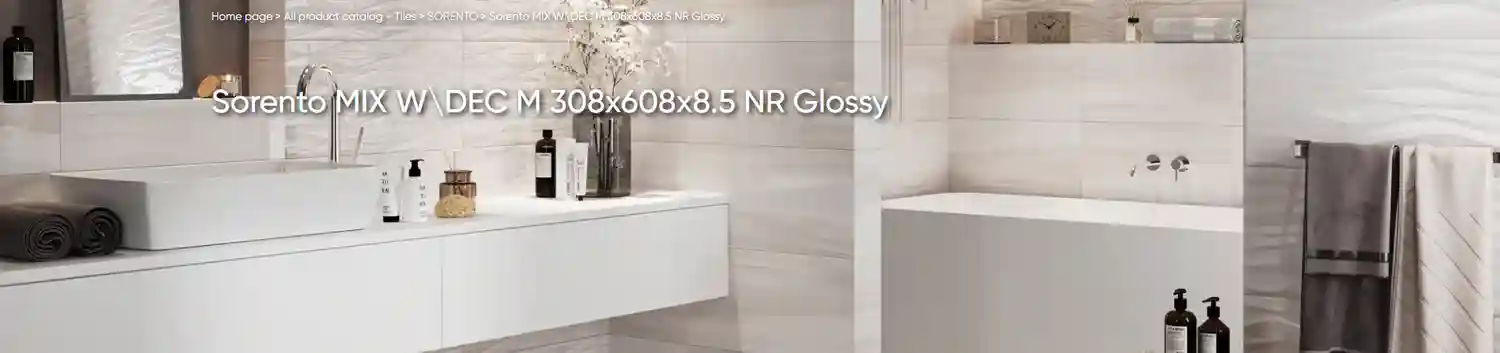Sorento Mix W/DEC M 30.8*60.8 NR Glossy 1/Epicentr 8.5 mm (48)