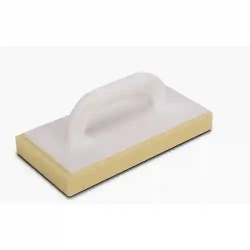 Пластиковый скребок 130×270 мм с мягким белым поролоном