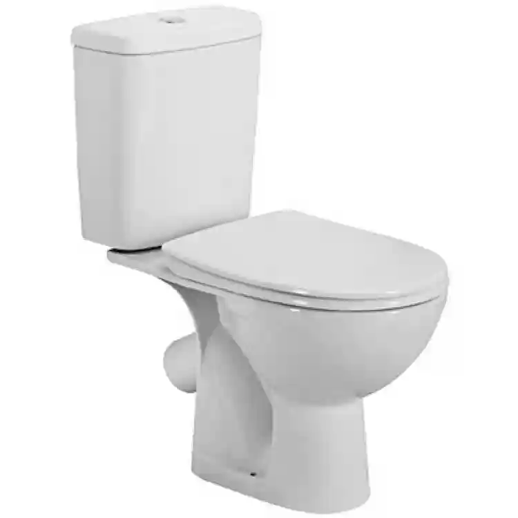 Унитаз + бачок FREJA classic 3/6 л + сиденье Duroplast Soft-close, косой выпуск