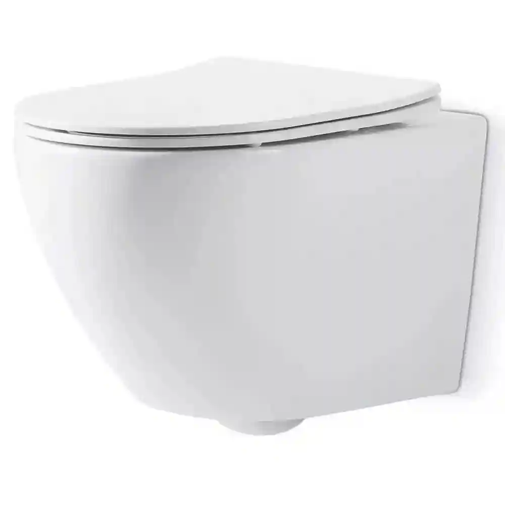 WC suspendat cu functia bideu /rimless.cu baterie/ CITY /Cerastyle