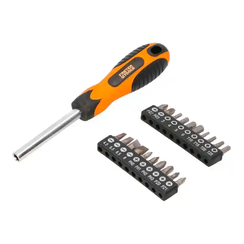 Набор: отвертка+биты, 21 шт. 987