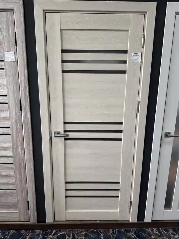 Дверное полотно RV 09 Cream Oak 2000*600 с отверстием