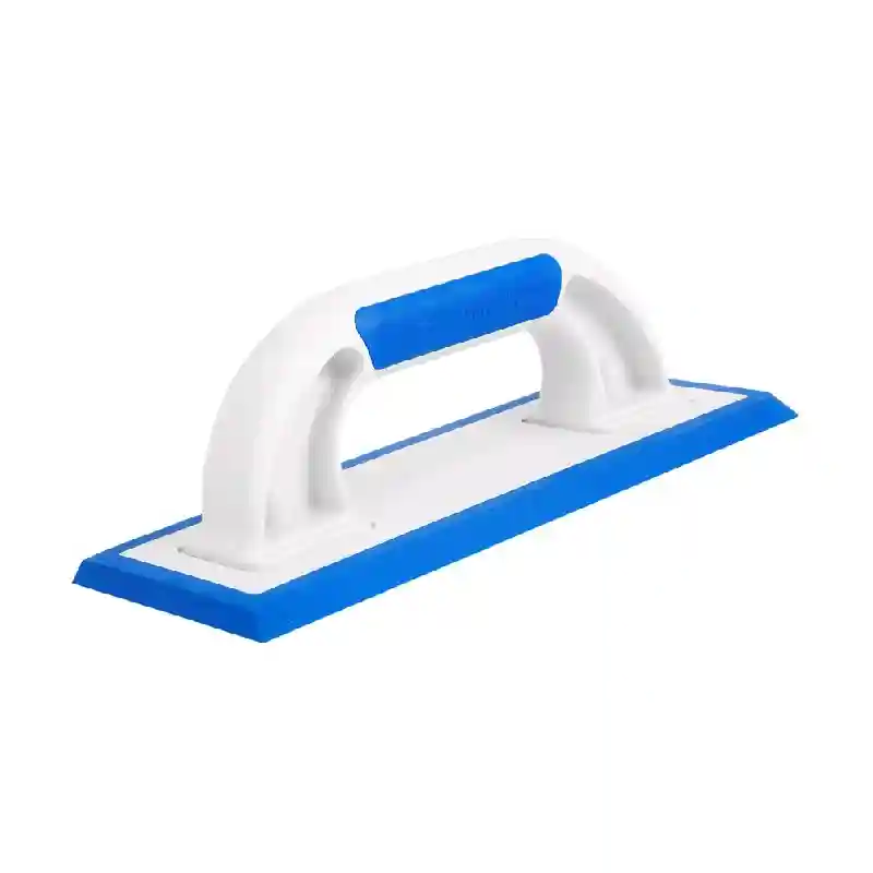 Шпатель с резиновым бойком для цементной смеси 95×240 мм