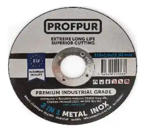 Диск для резки металла/нержавейки PROF PUR 180*1.6*22 CG600407