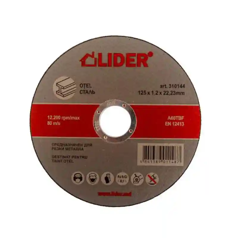 Disc extra p/u taiat otel 180*1.6*22.2mm 310147
