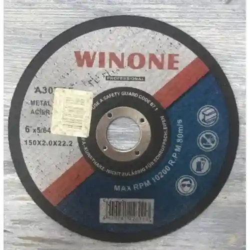 Disc metal  150*2.5*22.2 P107J