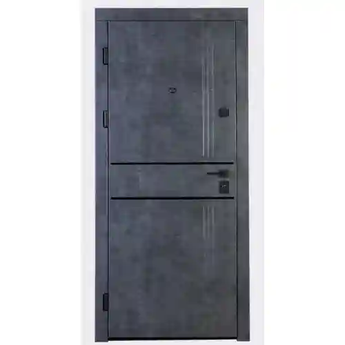 Usa met.Тип 14 мрамор темный/бетон снежный 2050*860 (L)