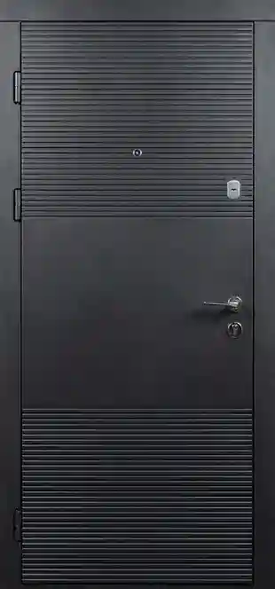 Usa met.Тип 9 des.interna шагрень черная/белая шагрень 2050*860 (L)