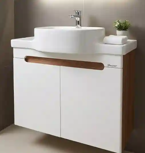 Mobilier de baie suspendat SERIN 80cm+Harmony 80