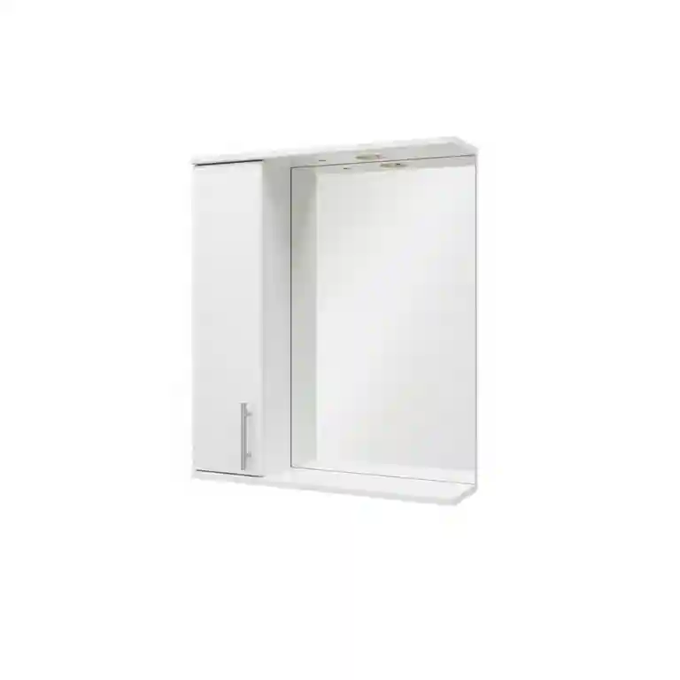 Oglinda p/u mobilier de baie BLANK alb 60cm stanga
