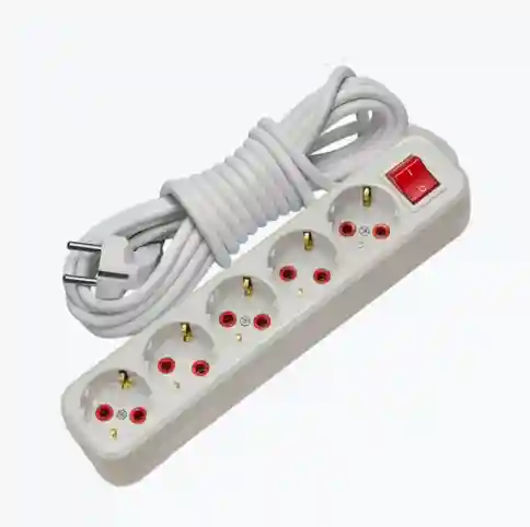 Удлинитель Y03 3L, 2P+PE, 3 м, 3×1 мм², 10 A/250 V, GENERICA