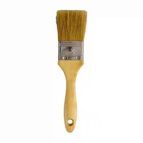 Perie 2.5''/63.5mm EXTRA cu par natural miner din lemn 353004