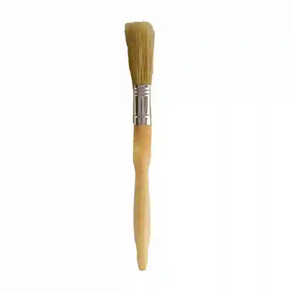 Perie 2.5''/63.5mm EXTRA cu par natural miner din lemn 353004