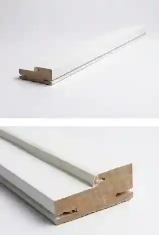 Toc de ușă Telescopic White paint Alt 80mm