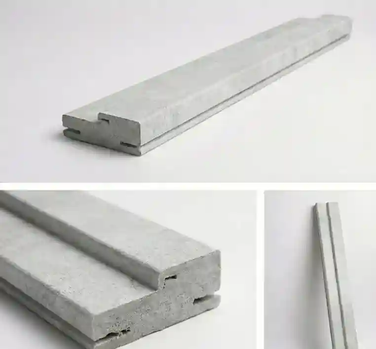 Toc de ușă telescop ECO WHITE BETON K04 40*70*32 (Unidoors)