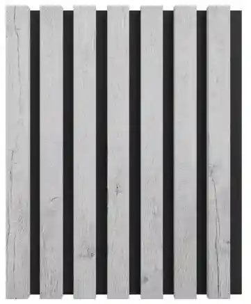 Акустическая панель МДФ Рустик Белый