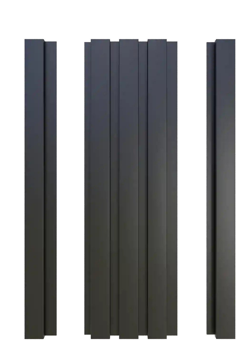 Profil de start la panou decorativ MDF Black UM