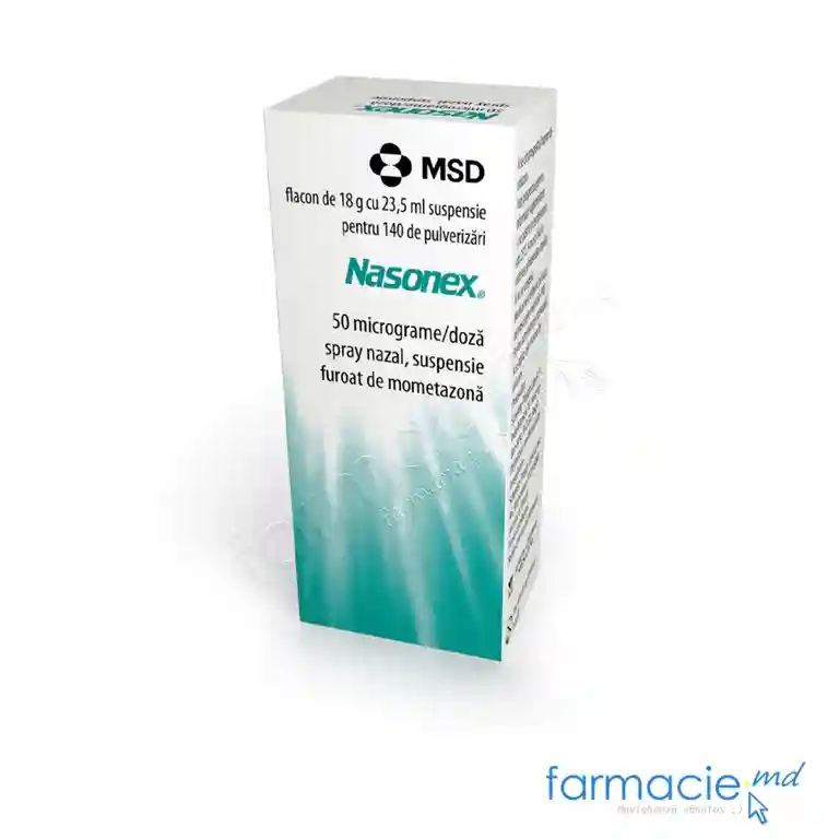 Nasonex® spray naz.,susp.50mcg/doza 140doze N1 Berlin-Chemie