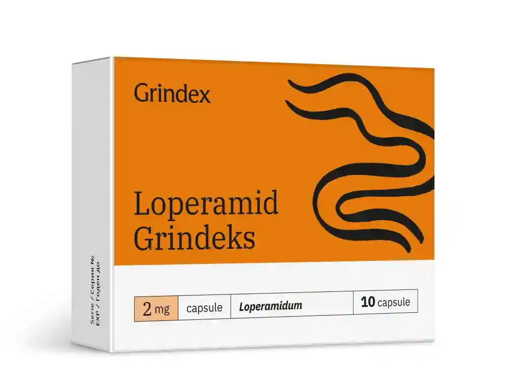 Loperamid caps.2mg N10 Grindeks