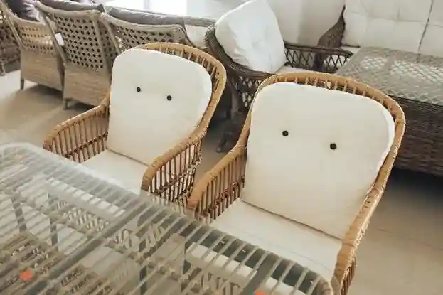 Набор садовой мебели TRUVA TEA 4 предмета, Серый, большой Стол