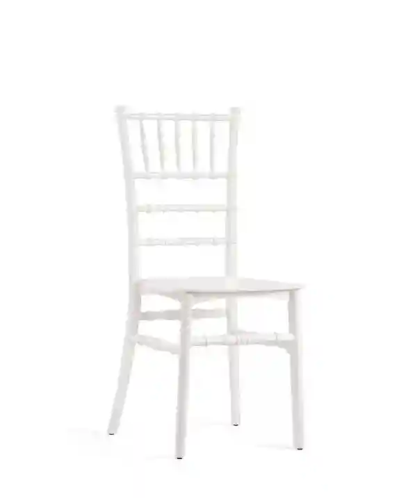 Scaun din plastic ZANOUBIA  Alb