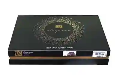 Set lenjerie de pat satin delux 2 TAC SHADOW Roz