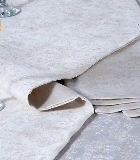 Набор скатерть SIMELA с салфетками и раннер (26 шт.) Cappuccino