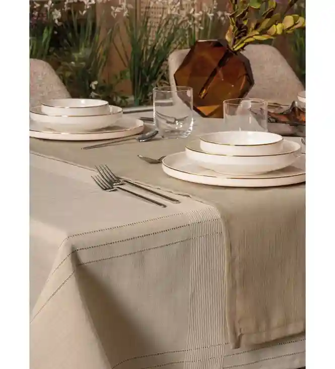 Скатерть JASMIN 160Х300 Cappuccino