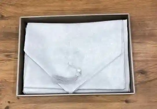 Набор скатерть SIMELA с салфетками и раннер (26 шт.) Серый