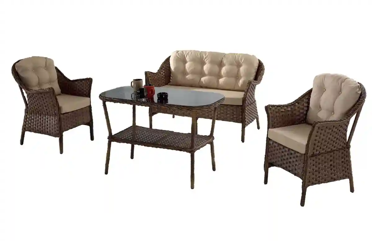 Набор садовой мебели LUNA 4 предмета