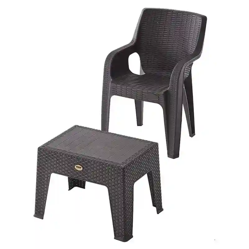 Măsuță pentru cafea din plastic BABEL Maro