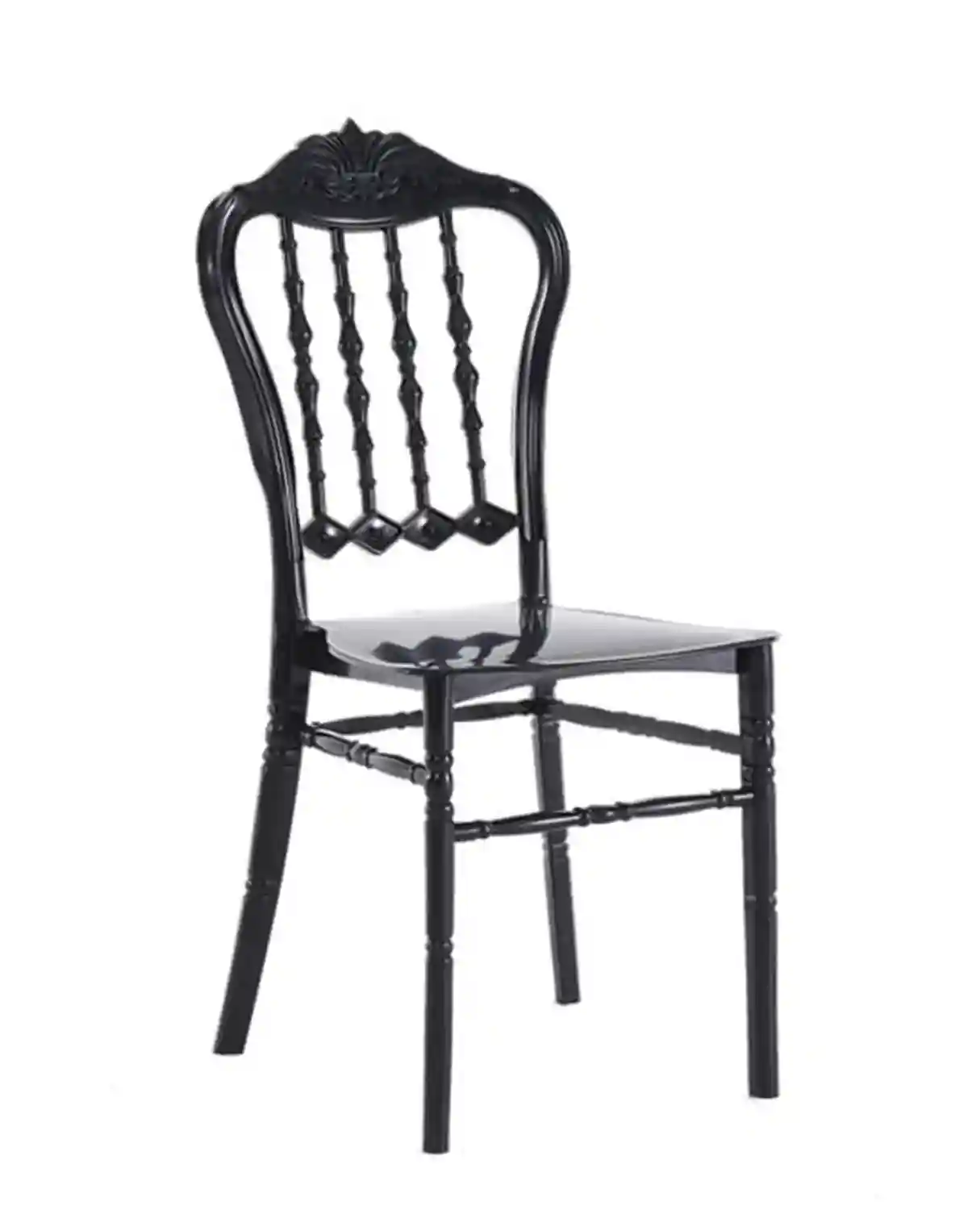 Scaun din plastic EMILIA Negru