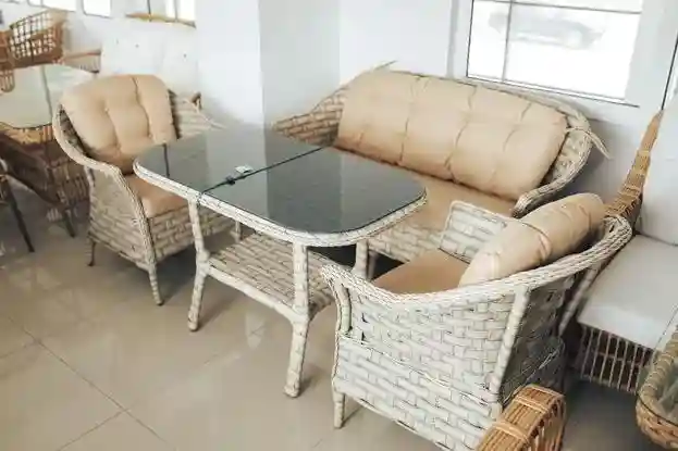 Set de mobilier de grădină Orkide 4 piese