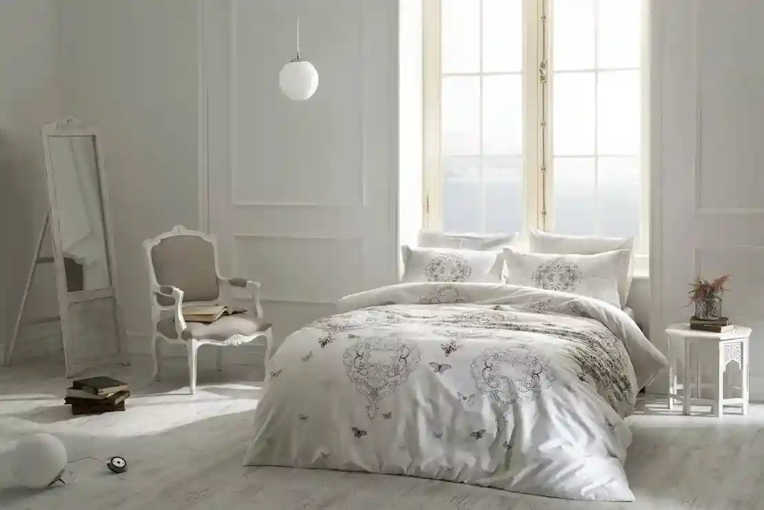 Комплект постельного белья из сатина Straluc 2TAC.glow RUBY