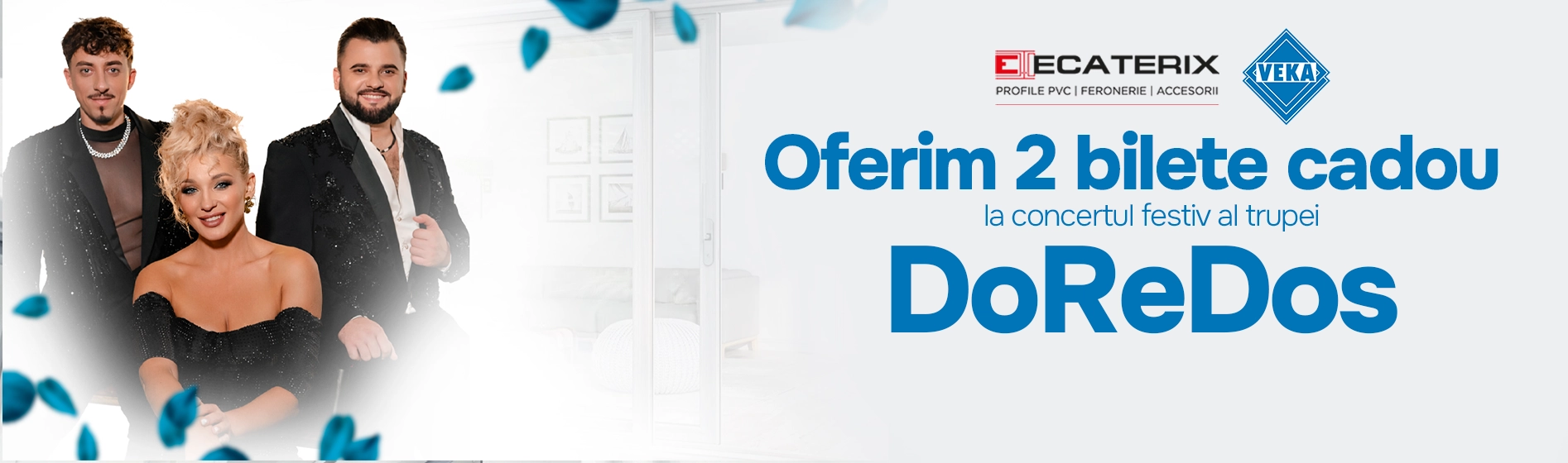 Ecaterix - Ferestre și uși premium VEKA, Winkhaus | Moldova